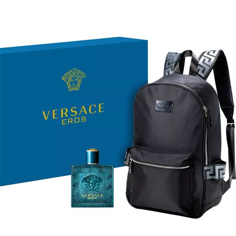 versace eros with bag